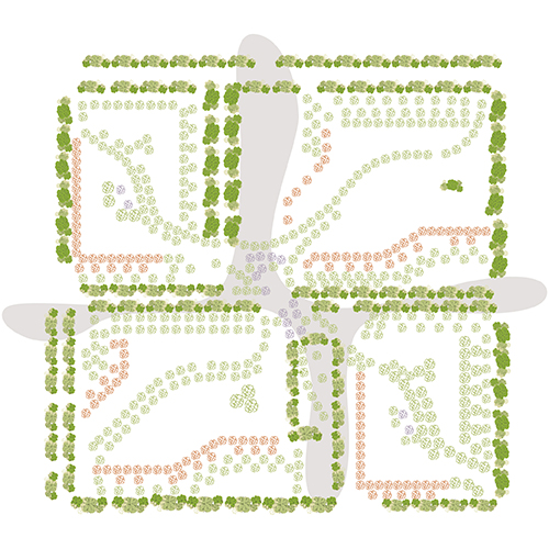 Plano de arborización